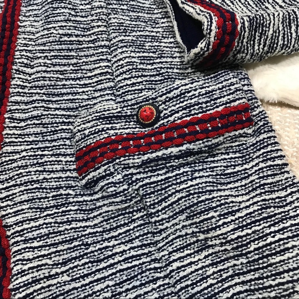ST. John Nautical Zip Sweater Blazer - Picture 3 of 8
